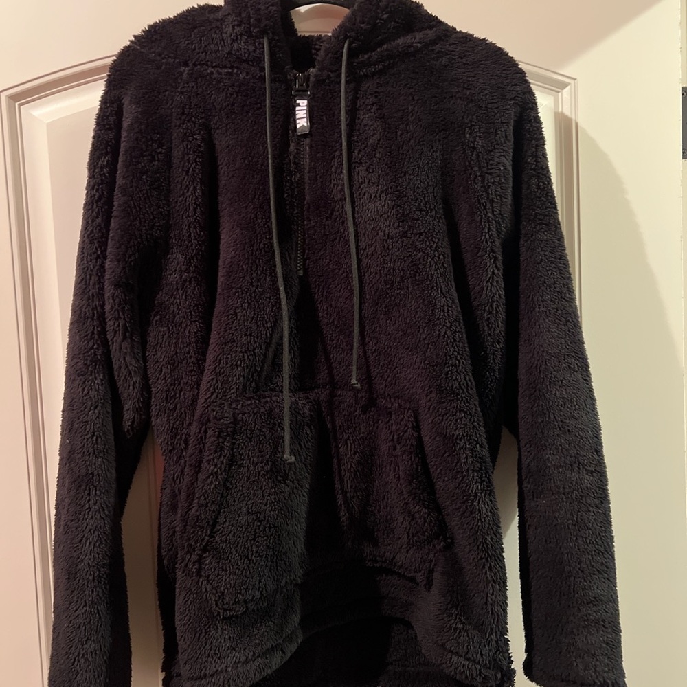 Sherpa quarter zip from PINK